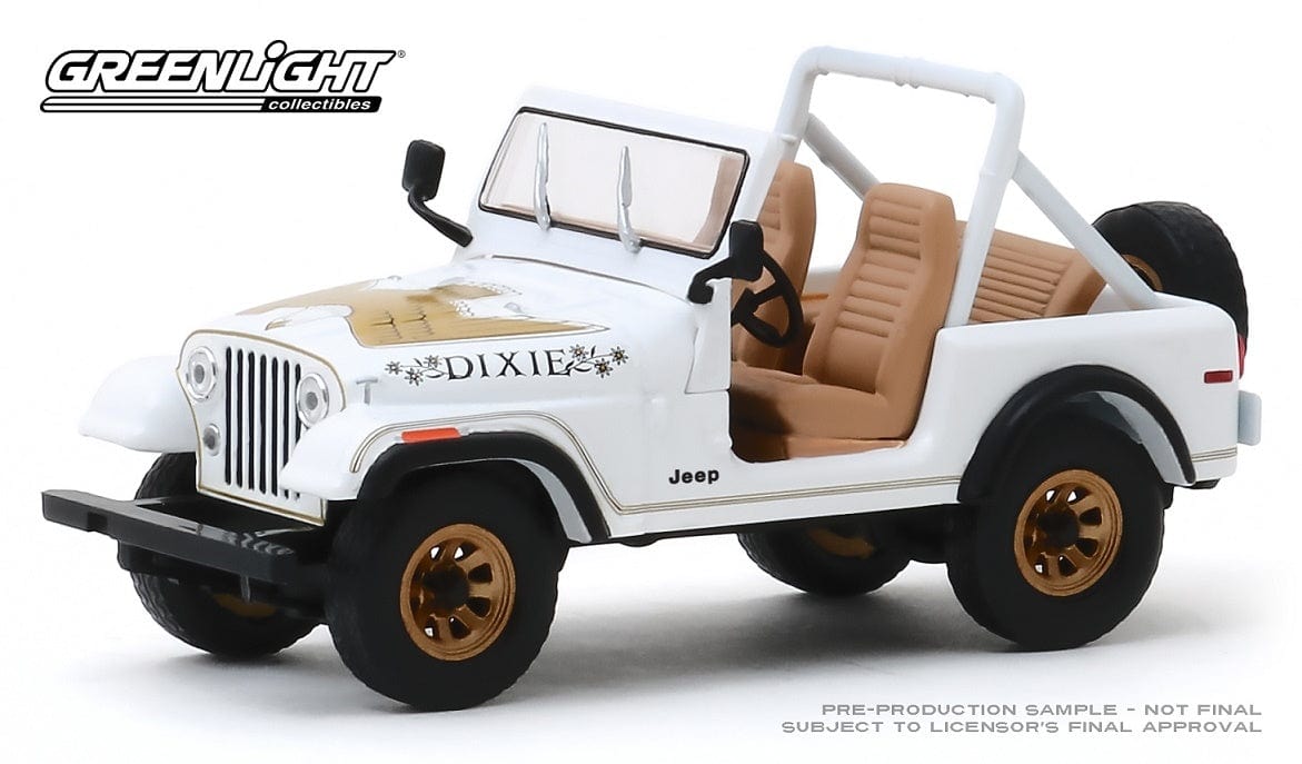 Greenlight 1/43 1979 Jeep CJ-5 Golden Eagle Dixie Movie Greenlight DIE-CAST MODELS