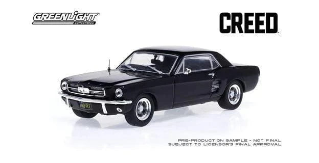 Greenlight 1/43 Creed (2015) Adonis Creeds 1967 Ford Mustang Coupe Movie - Hobbytech Toys