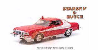 Greenlight 1/64 1976 Ford Gran Torino Starsky and Hutch Dirty Version Greenlight DIE-CAST MODELS