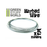 Green Stuff World 5 Meters Of Simulated Barbed Wire Green Stuff World PAINT, BRUSHES & SUPPLIES
