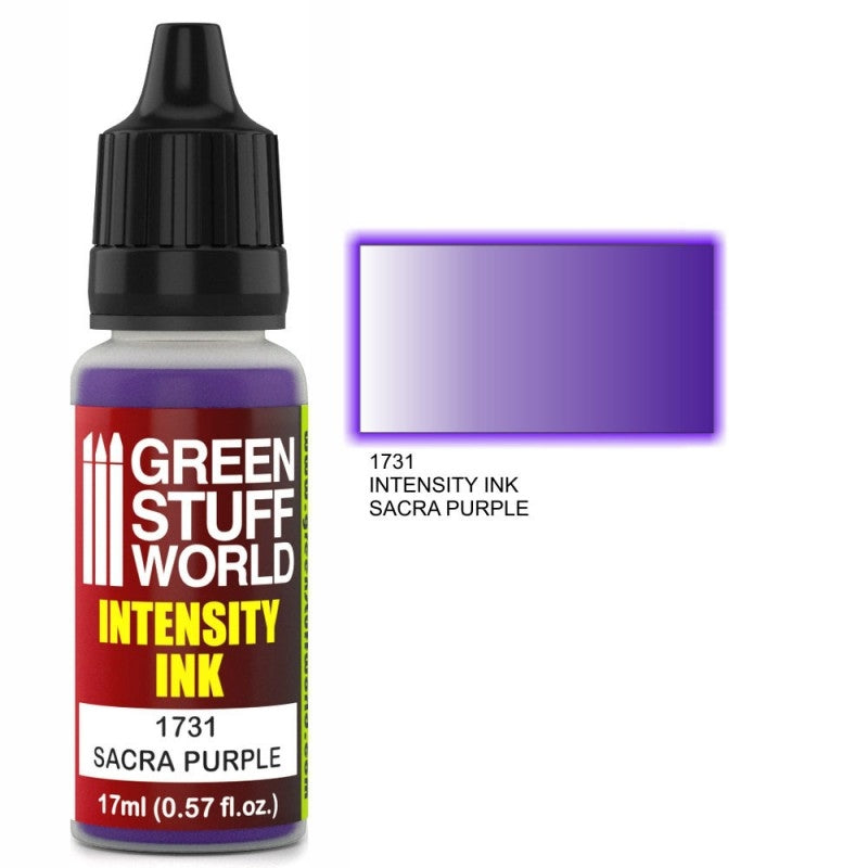 Green Stuff World 1731 Intensity Ink Sacra Purple Acrylic 17ml Green Stuff World PAINT, BRUSHES & SUPPLIES