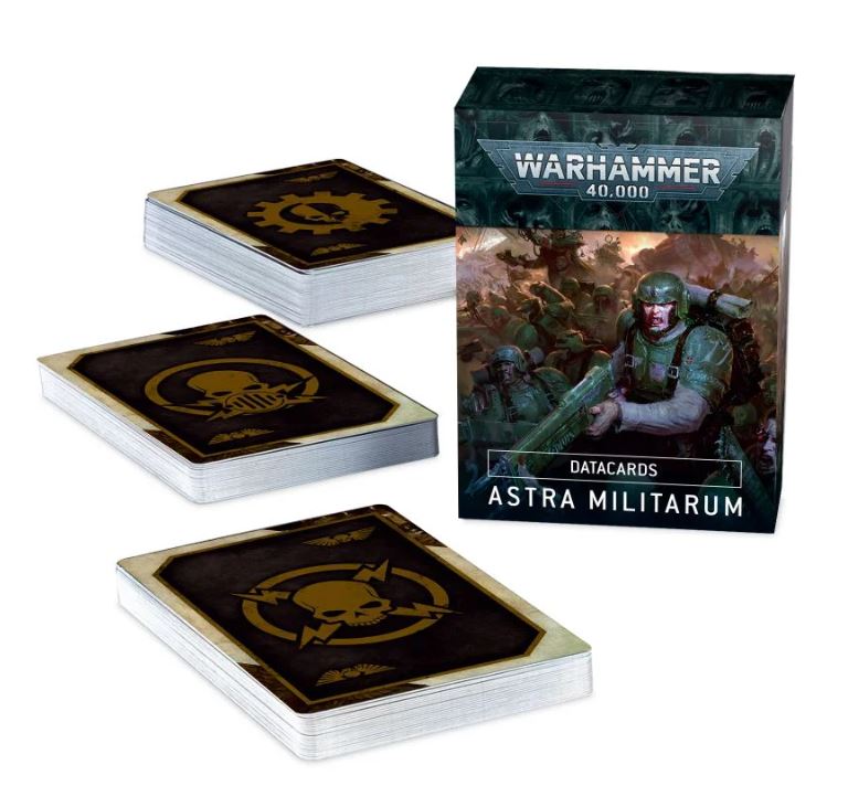 GW 47-02 Datacards: Astra Militarum (Eng) - Hobbytech Toys