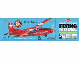Guillows 304LC 1/24 PC-6 Porter Wood Model Kit - Hobbytech Toys