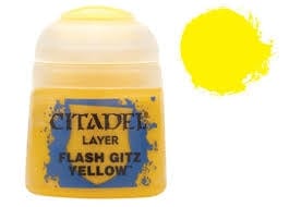GW 22-02 Citadel Layer Flash Gitz Yellow Games Workshop PAINT, BRUSHES & SUPPLIES