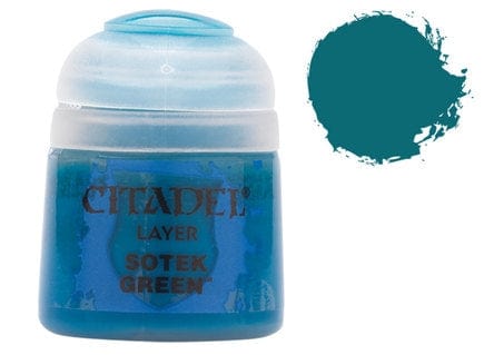 GW 22-19 Citadel Layer Sotek Green Games Workshop PAINT, BRUSHES & SUPPLIES