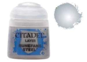 GW 22-60 Citadel Layer Runefang Steel Games Workshop PAINT, BRUSHES & SUPPLIES