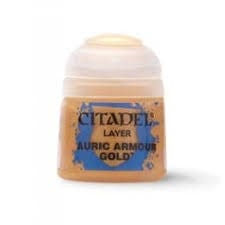 GW 22-62 Citadel Layer Auric Armour Gold Games Workshop PAINT, BRUSHES & SUPPLIES
