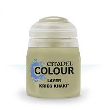 GW 22-83 Citadel Layer: Krieg Khaki Games Workshop PAINT, BRUSHES & SUPPLIES