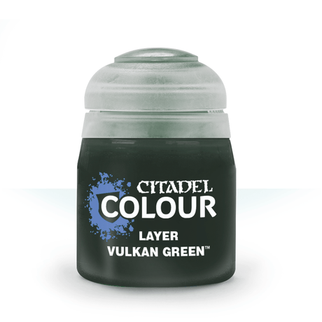 GW 22-90 Citadel Layer: Vulkan Green Games Workshop PAINT, BRUSHES & SUPPLIES