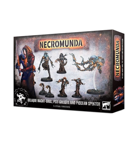 GW 300-77 Necromunda Delaque Naght-Gul and Psy-Gheists and Piscean Spektor Games Workshop GAMES WORKSHOP