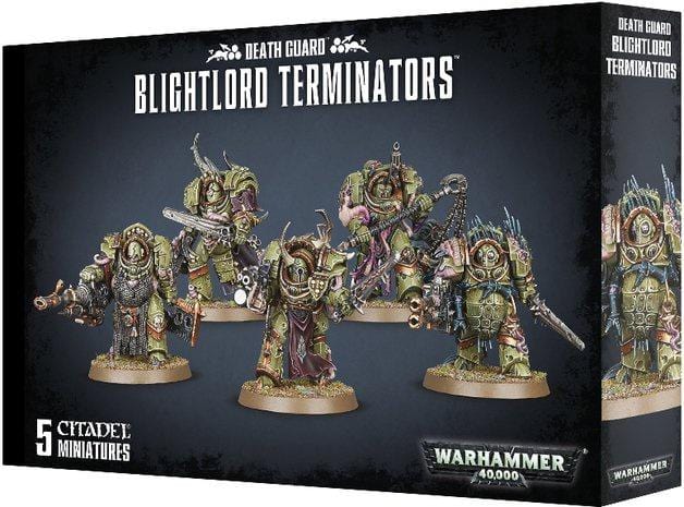 GW 43-51 Death Guard Blightlord Terminators Games Workshop GAMES WORKSHOP