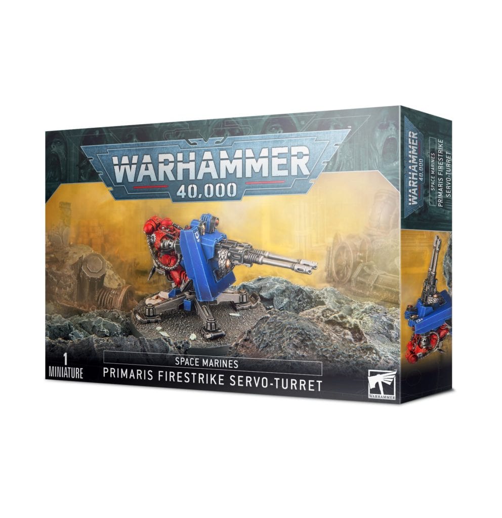 GW 48-52 Space Marines Primaris Firestrike Servo-Turret Games Workshop GAMES WORKSHOP