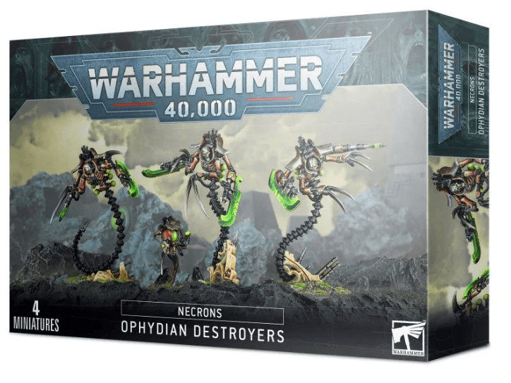 GW 49-32 Necrons Ophydian Destroyers - Hobbytech Toys