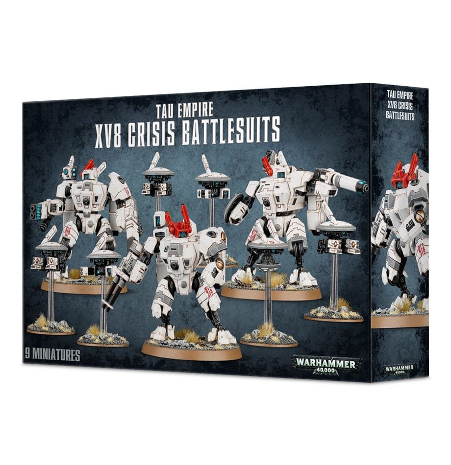 GW 56-07 Tau Empire: XV8 Crisis Battlesuits - Hobbytech Toys