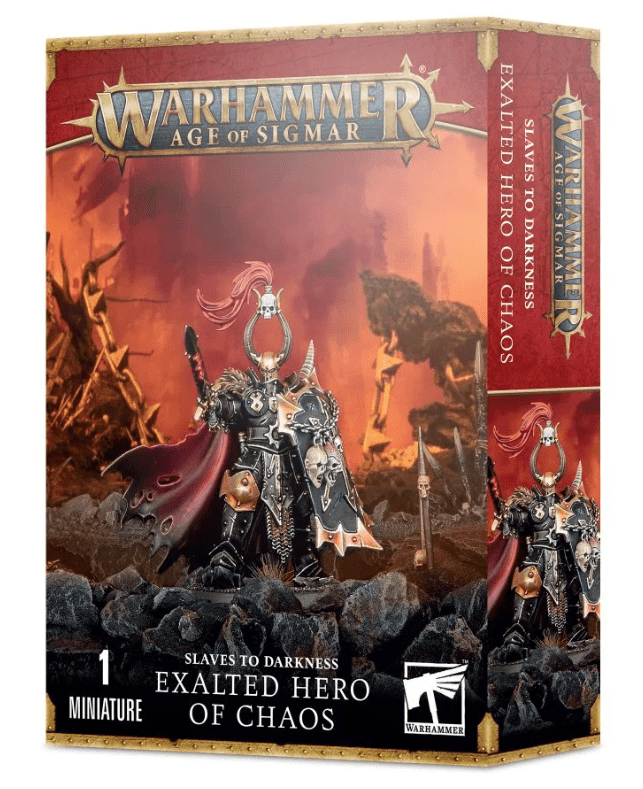 GW 83-67 SLAVES TO DARKNESS EXALTED HERO OF CHAOS - Hobbytech Toys