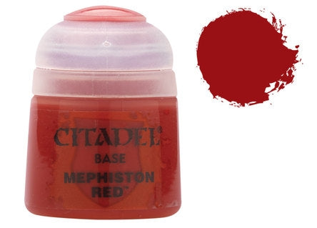 GW 21-03 Citadel Base Mephiston Red Games Workshop PAINT, BRUSHES & SUPPLIES