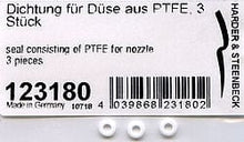 Harder And Steenbeck Seal Consisting Of Ptfe For Nozzle Unit 3 Pcs