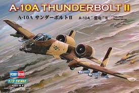 Hobby Boss 1/72 A-10A Thunderbolt Ii Hobby Boss PLASTIC MODELS