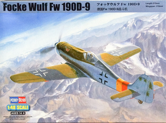 Hobby Boss 1/48 Focke-Wulf Fw190D-9 - Hobbytech Toys