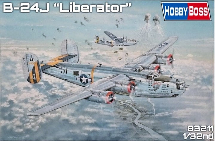 Hobby Boss 1/32 Us B-24J Liberator Hobby Boss PLASTIC MODELS