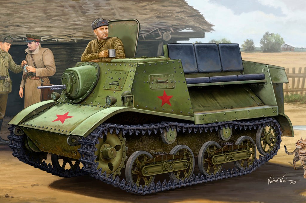Hobby Boss 1/35 Soviet T-20 Armored Tractor Komsomolets - Hobbytech Toys
