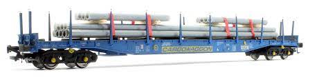 Heljan OO Cargowaggon 4647 033 With Load Weathered - Hobbytech Toys