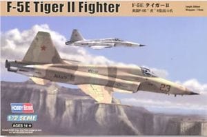 Hobby Boss 1/72 80207 F-5E Tiger Ii Fighter Hobby Boss PLASTIC MODELS