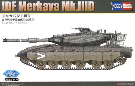 Hobby Boss 1/72 Idf Merkava Mk.Iid Hobby Boss PLASTIC MODELS