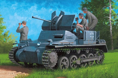 Hobby Boss 80147 1/35 Gmn Flakpzr With Ammo Trailer Hobby Boss PLASTIC MODELS