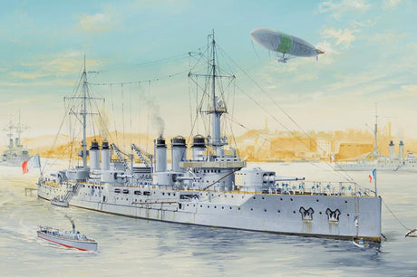 Hobby Boss 86504 1/35 French Navy Pre-Dreadnought Battlship Voltaire Hobby Boss PLASTIC MODELS