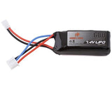 Hobby Plus 240063 7.4V 600MAH Lipo battery pack for RC cars and parts.
