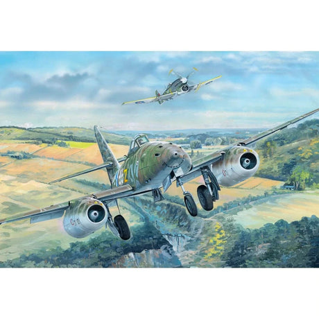 HobbyBoss 1/18 ME262 A-1a Fighter Plastic Model Kit [81805] - Hobbytech Toys