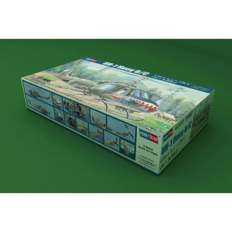HobbyBoss 1/18 UH-1 Huey B/C Plastic Model Kit [81807] - Hobbytech Toys