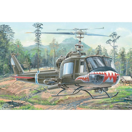 HobbyBoss 1/18 UH-1 Huey B/C Plastic Model Kit [81807] - Hobbytech Toys