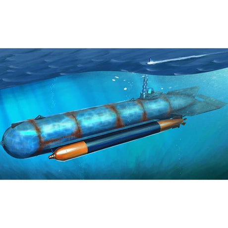 HobbyBoss 1/35 German Molch Midget Submarine Plastic Model Kit [80170] - Hobbytech Toys
