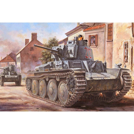HobbyBoss 1/35 German Pz.Kpfw. / Pz.BfWg 38(t) Ausf. B Plastic Model Kit [80138] - Hobbytech Toys
