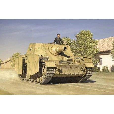 HobbyBoss 1/35 German SturmPanzer IV early Sd. Kfz.166 Brummbar Plastic Model Kit [80134] - Hobbytech Toys