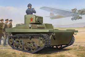 HobbyBoss 1/35 Soviet T-37A Light Tank(Izhorsky) Plastic Model Kit [83821] - Hobbytech Toys