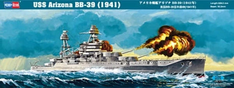 HobbyBoss 1/350 Arizona BB-39 (1941) Plastic Model Kit [86501] - Hobbytech Toys