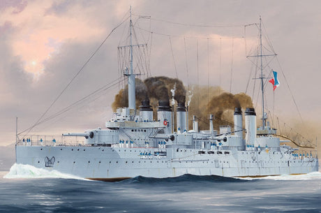HobbyBoss 1/350 French Navy Pre-Dreadnought Battleship Danton Plastic Model Kit [86503] - Hobbytech Toys