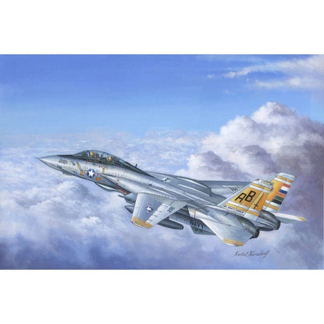 HobbyBoss 1/48 F-14A Tomcat Plastic Model Kit [80366] - Hobbytech Toys