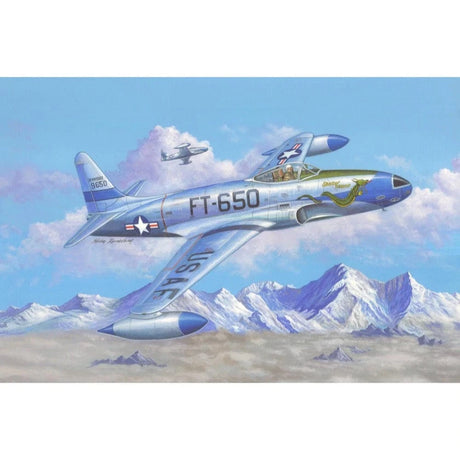 HobbyBoss 1/48 F-80C Shooting Star fighter Plastic Model Kit [81725] - Hobbytech Toys