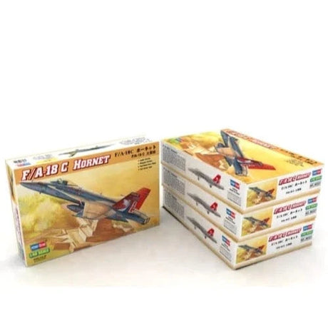 HobbyBoss 1/48 F/A-18C HORNET Plastic Model Kit [80321] - Hobbytech Toys