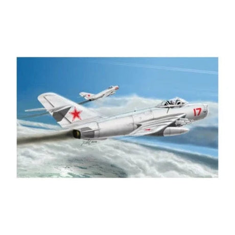 HobbyBoss 1/48 MiG-17 PFU Fresco E Plastic Model Kit [80337] - Hobbytech Toys