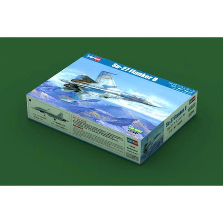 HobbyBoss 1/48 Su-27 Flanker B Plastic Model Kit [81711] - Hobbytech Toys