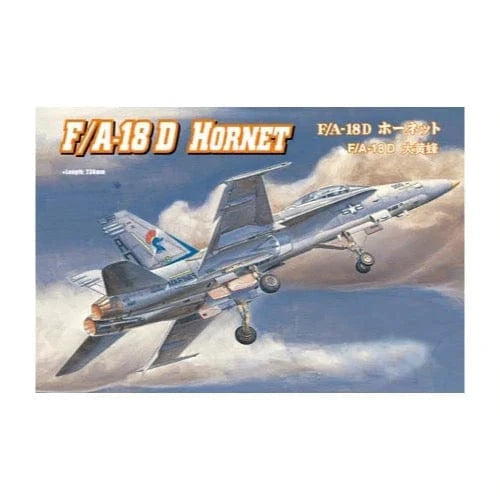 HobbyBoss 1/72 F/A-18D HORNET Plastic Model Kit [80269] - Hobbytech Toys