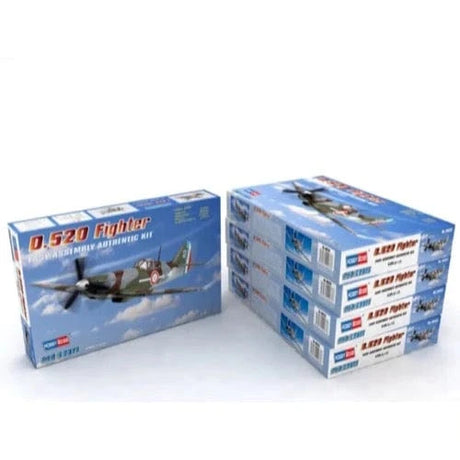 HobbyBoss 1/72 French D.520 Fighter Plastic Model Kit [80237] - Hobbytech Toys