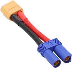 Hobbytech EC5 Female To XT60 Male Adaptor 12awg - Hobbytech Toys