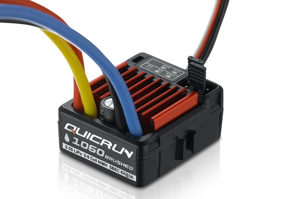 Hobbywing 30120201 Quicrun 1060 Brushed 60A SBEC WP Hobbywing RC CARS - PARTS
