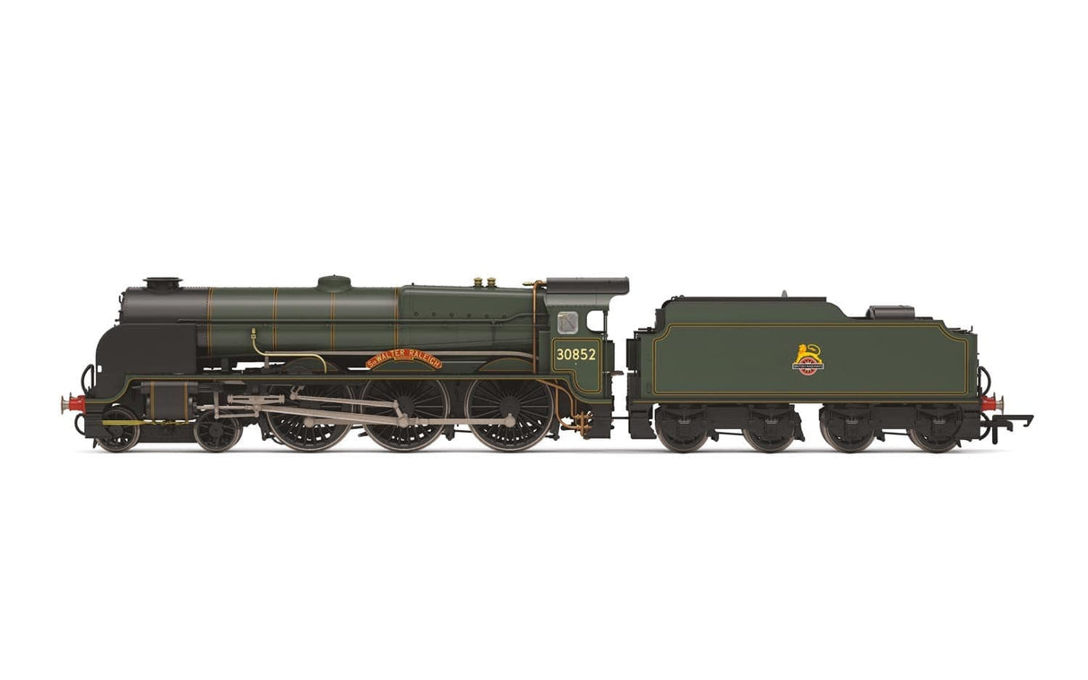 Hornby R3732 OO Scale BR (Early) Lord Nelson Class 4-6-0 30852 Sir Walter Raleigh - Era 5 Hornby TRAINS - HO/OO SCALE